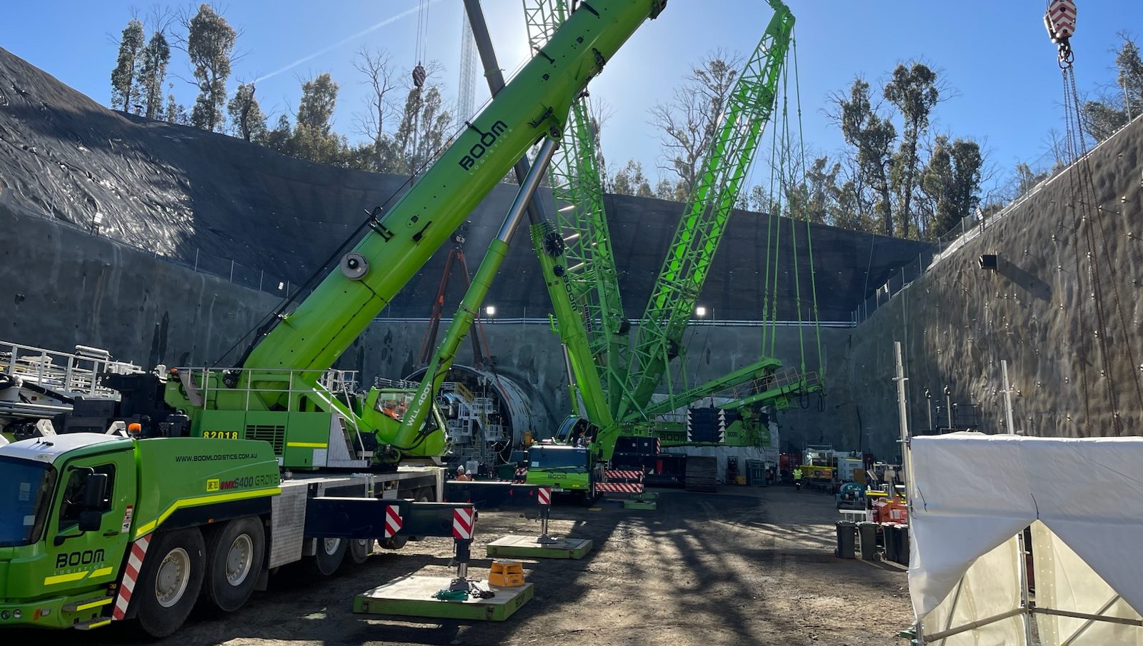 Boom Logistics Crane