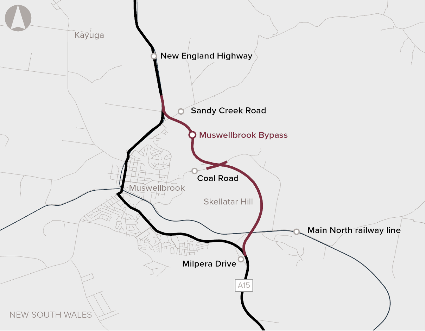 New England Highway - Muswellbrook Bypass Project - Tender - Bielby Ferrovial JV